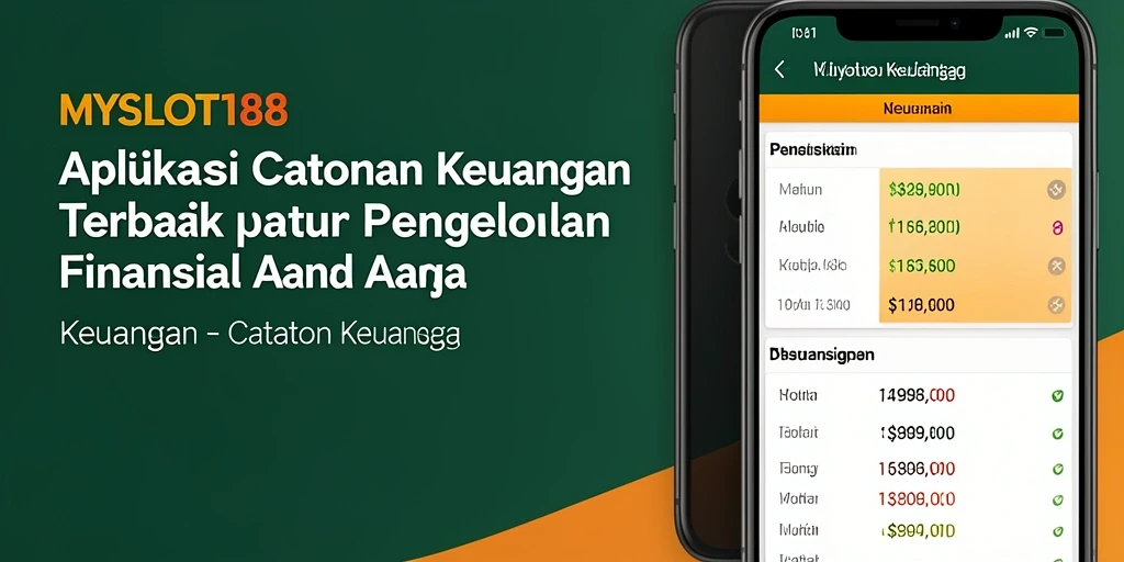 Tampilan antarmuka MYSLOT188 yang sederhana dan intuitif.